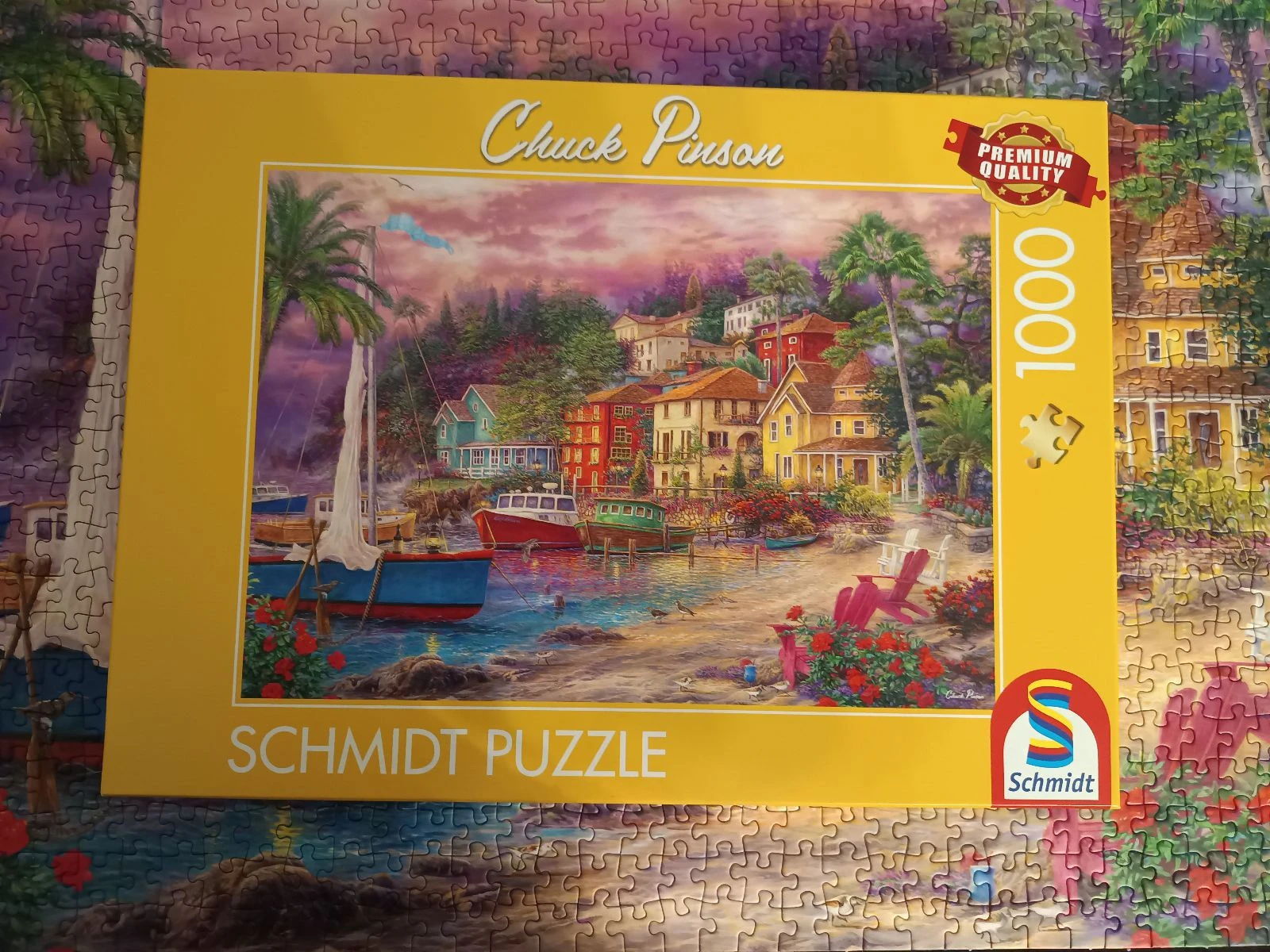 Puzzle SCHMIDT 1000 paysage de plage